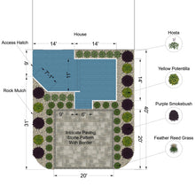 Load image into Gallery viewer, Medium Landscape Design