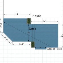 Load image into Gallery viewer, Medium Deck Design