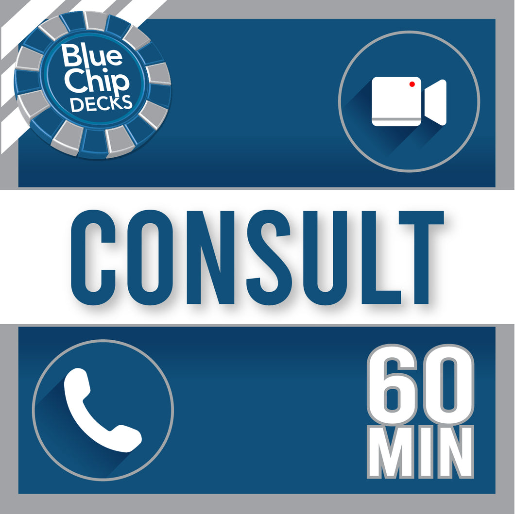 60 Minute Consultation Via Phone | Video | Screen Share